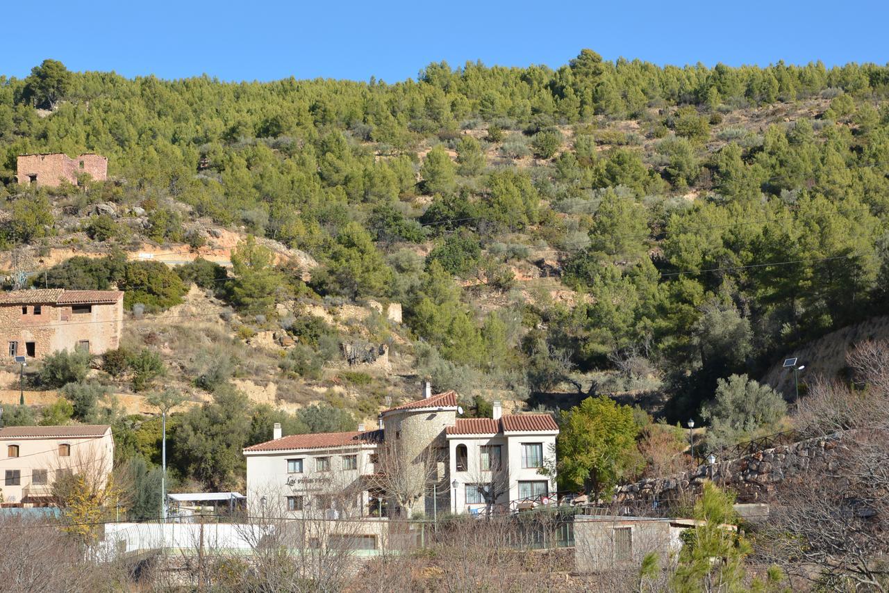 Hotel Restaurante Vinas Viejas Fuentes de Ayódar Dış mekan fotoğraf